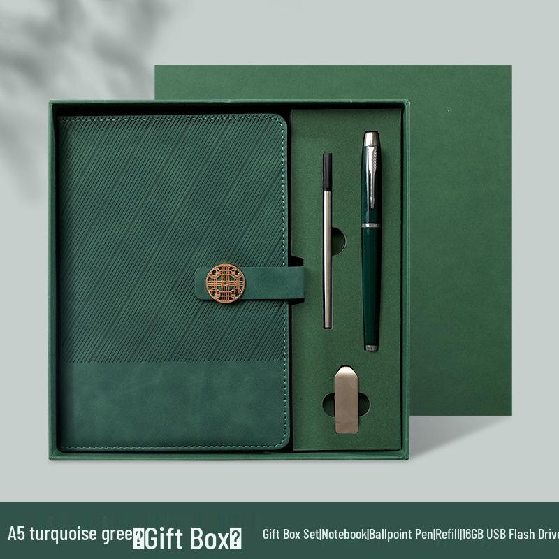 Custom Notebook & Diary Gift Set with Logo for Company Event or Student