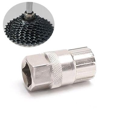Bicycle Flywheel Locking Remover Tool Steel Freewheel Lockring Removal Bicycle Repair Tools Accessories