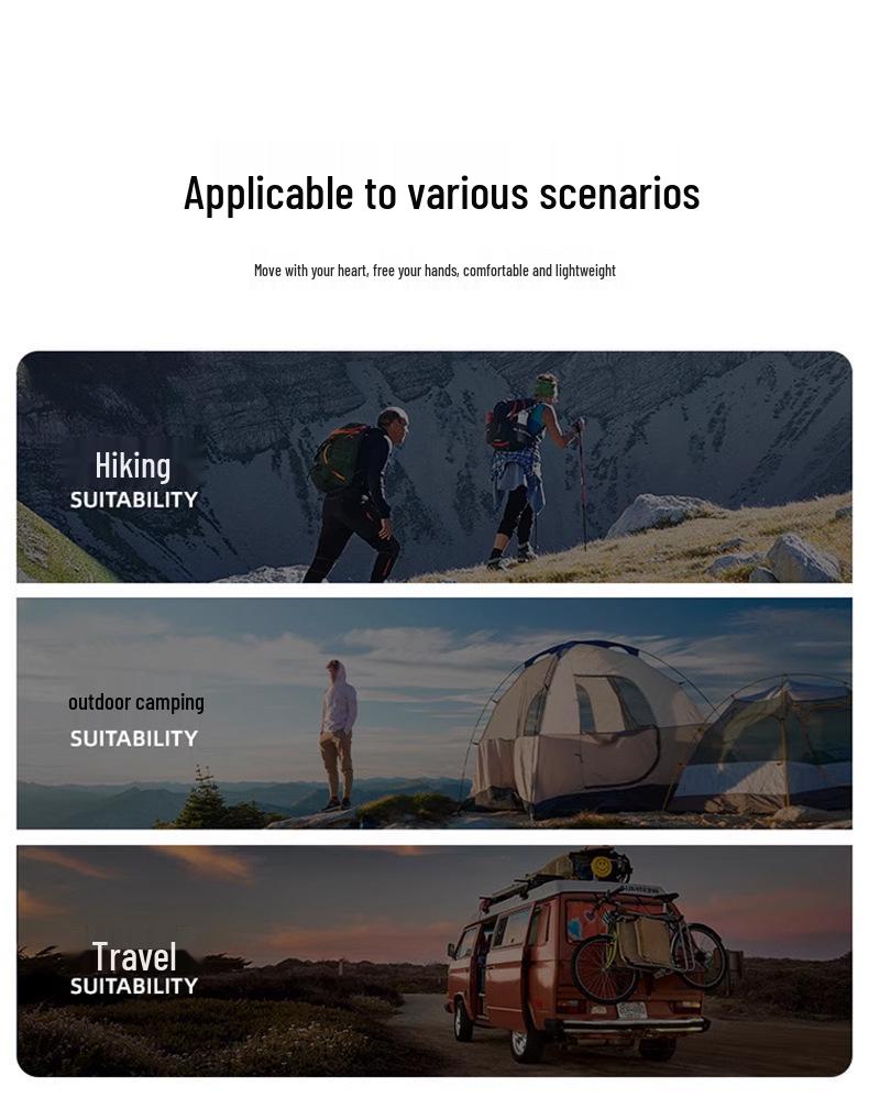 Mochila de Gran Capacidad para Montañismo y Viajes al Aire Libre, para la Escuela y el Deporte