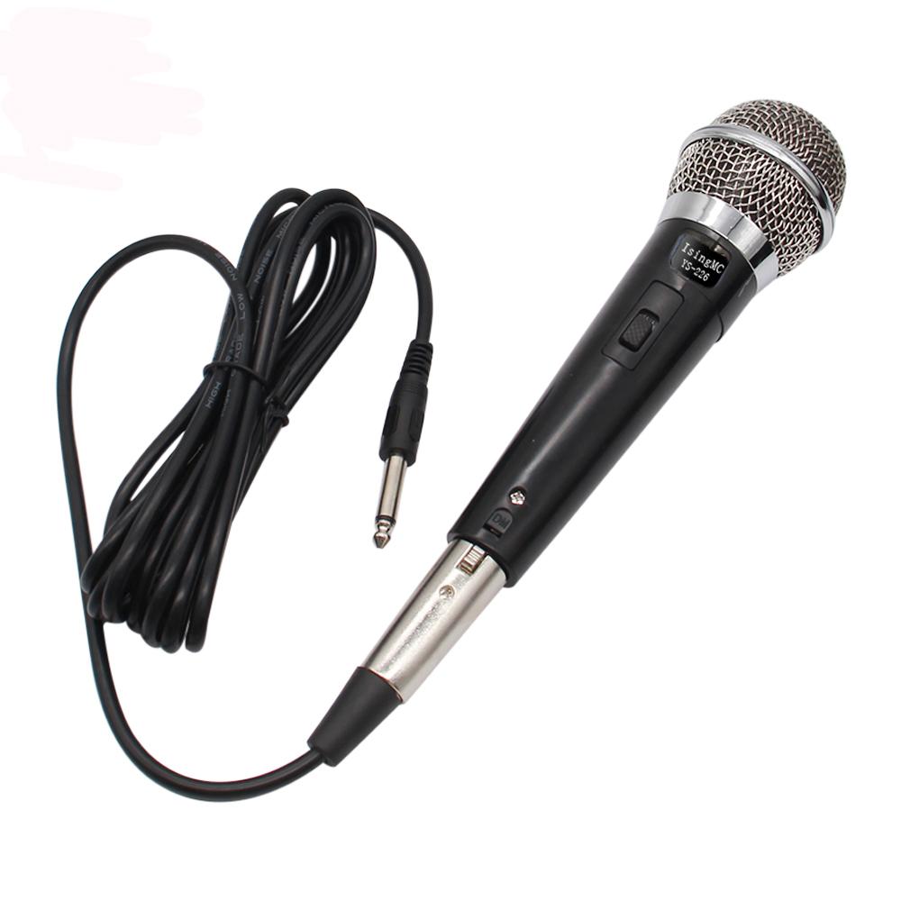 Karaoke Microphone Handheld Professional Wired Dynamic Microphone Clear Voice Mic for Karaoke Part Vocal Music Performance