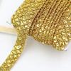 2cm Wide Lace Trim Sequin Decoration Applique Fashion Braided Ribbons  for Dance Dress Clothes