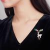 Attractive Elk High-end Female Exquisite Animal Sense Brooch