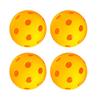 2PCS Pickleball Rackets Pickleball Paddle and Ball Set with Storage Bag Outdoor Sports Fitness Equipment Set Combination Yellow