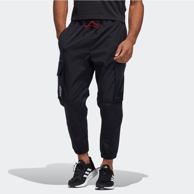 Adidas Year Of The Tiger Limited Edition Joggers With Side Pockets And Drawstring Hems Men Bottoms Black HC0262