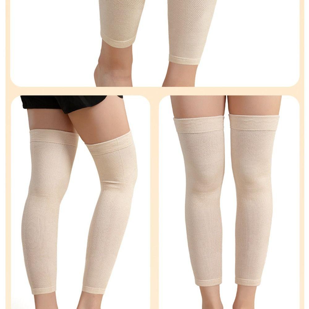 Cotton Compression Knee Brace Elastic Elastic Support Pads Warm Knee Pads  Men Women