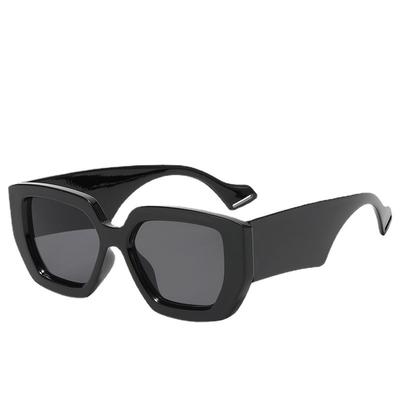 Mode Rechteck Sonnenbrille Damen Herren Luxusmarke Vintage Rahmen Sonnenbrille Damen Klassische Schwarze Quadratische Brille Oculos