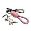 Dinosaur Charm Keychain Zinc Alloy Animal Keyring Keys Backpacks Handbags Keychain Stylish Accessories