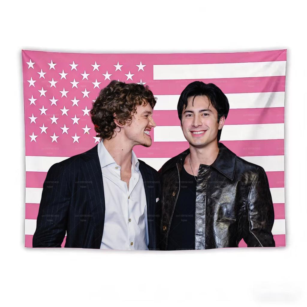 1pc HR   Flag Tapestry Humorous Bedroom Restaurant Bar Party Wall Decor