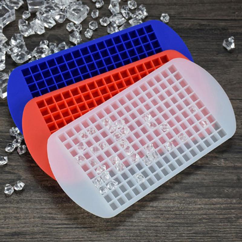 Ice Cube Tray 160 Grids 1X1Cm Silicone Fruit Cube Mold Small Ice Cube