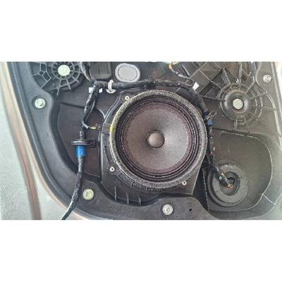 Car Front Rear Door Bass Stereo Speaker Horn Wire Cable Mat Adapter Socket 6.5" Inch Waterproof FOR 2013 2014 Hyundai I30