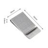 High Quality Metal Pen Holder Money Clip  Simple Stainless Steel Money Clip Dollar Cash Clamp Holder Wallet For Men Women