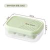 Food grade silicone ice grid mold household refrigerator press type ice grid quick freezing easy demoulding mini small ice box
