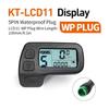 Elektrisches Fahrrad Display 24V 36V 48V für KT Controller E-Bike Zubehör Teile KT Display KT-LCD11 Mini Display