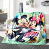 Mickey Minnie Celebration Blanket Soft Throw Blanket For Home Bedroom Bed Sofa Travel Office Solid Christmas Blanket