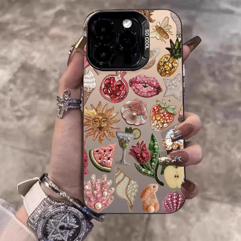 

Colorful Star Moon Electroplate Phone Case For Samsung Galaxy A06 A16 A23 A26 A34 A55 S25 Ultra S24 Plus S23 FE S22 S21 Cover S21 FE