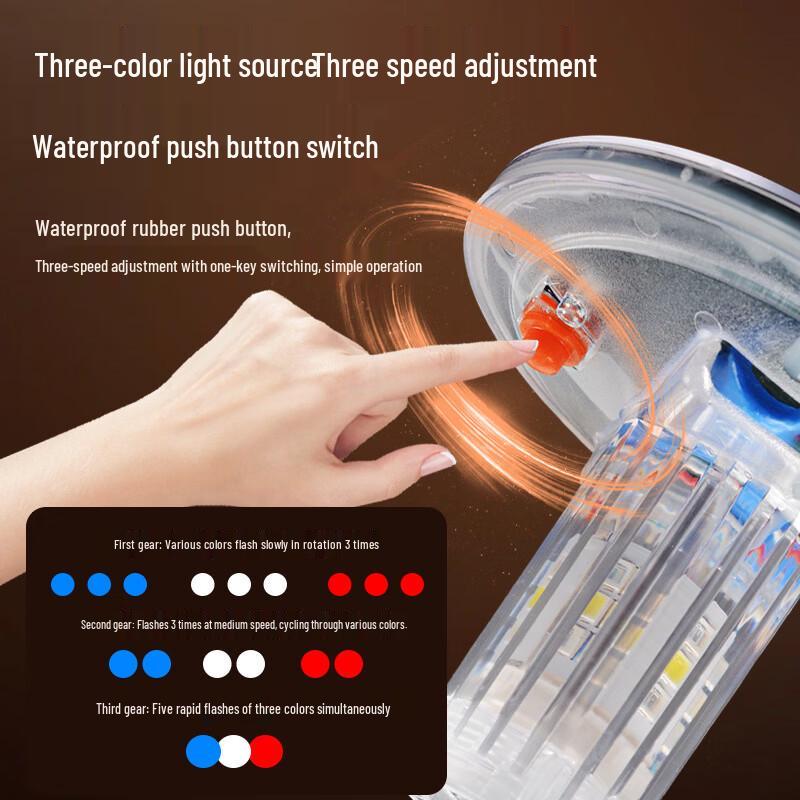 Solar Powered Marine Strobe Navigation Light