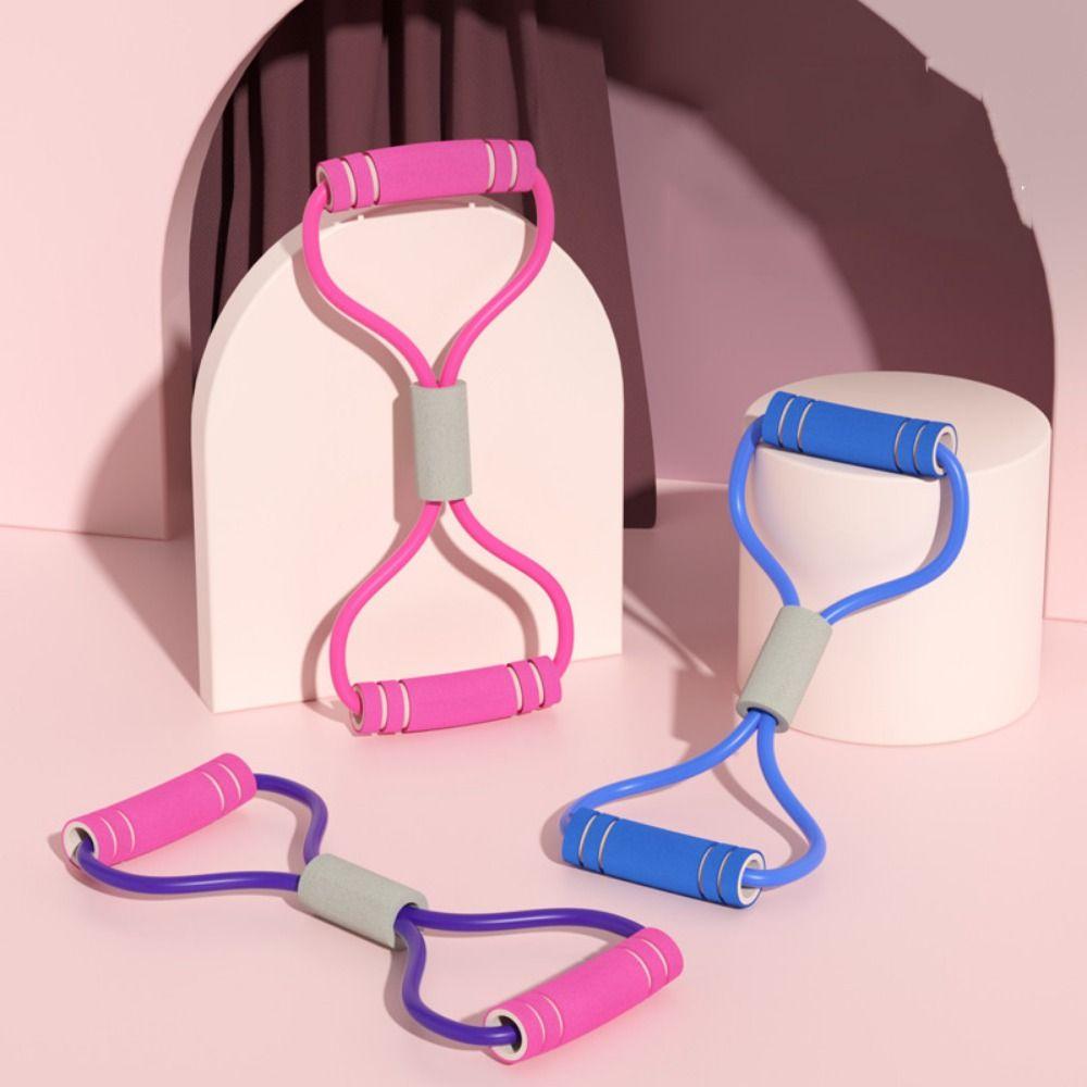 Tensile Tape Yoga Resistance Band 8 Shape Pull Rope Band  Loop Yoga Pilates