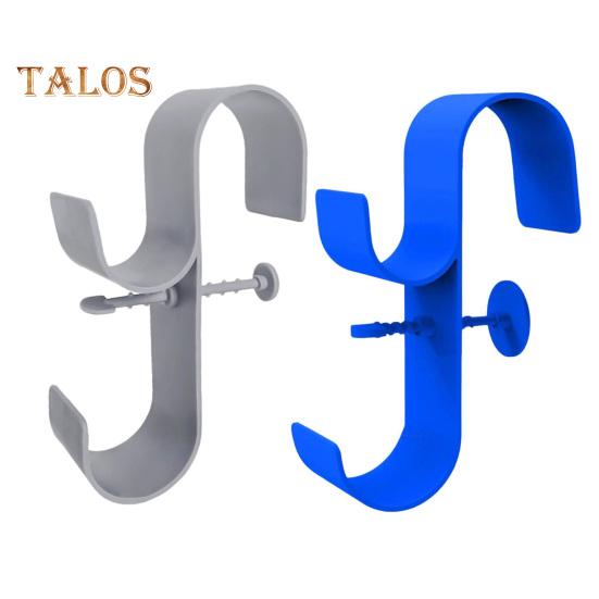 Pool Leaf Skimmer Net Holder Pool Pole Hanger Easy To Install Adjustable Telescopic Pool Pole Hook Hanger Tool