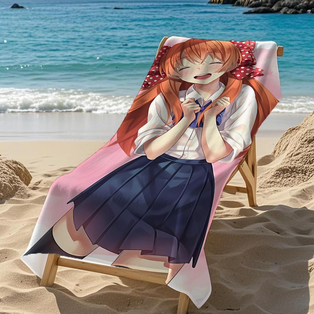Funny-Monthly Girls' Nozaki-kunS Towel Five-Star Hotel Quality Eco-Friendly Ultra Soft Thick Towels & Beach Towels