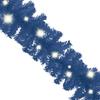 VidaXL Christmas Garland with LED Lights Artificial Garland Decoration Garland Ornament Garden Backyard 329194