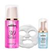 [Limited Edition]MENOKIN 30-Second Quick Bubble Mask 95ml +30ml (Moist / Lift / Revital)