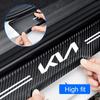 TWBQ7 Car Door Sill Plate Protective Stickers Anti Scratch Decal For KIA KN K3 K5 Sportage Sorento Picanto Ceed RIO 2 3 4 Accessories