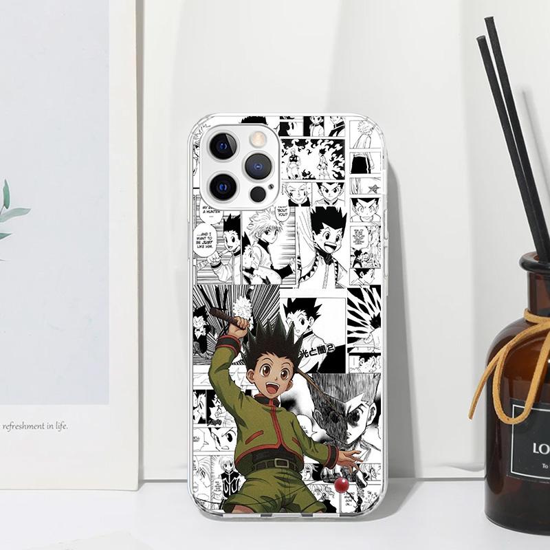 Anime Hunter HXH Phone Case For Iphone 17 Air 16 15 Plus 16E 14 Pro Max 13 Mini 12 11 7 8 SE Fundas Soft Back Cover 17 Air 16 15