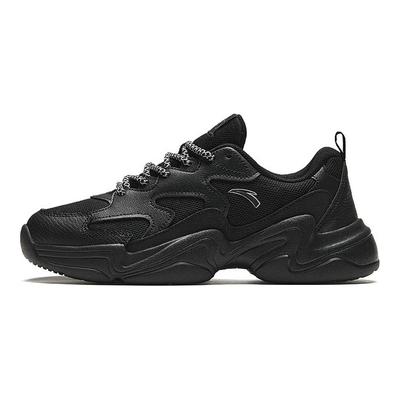 Lifestyle Series Comfortable Durable Low-Top Casual Shoes Women Sneaker Black 922348822-4