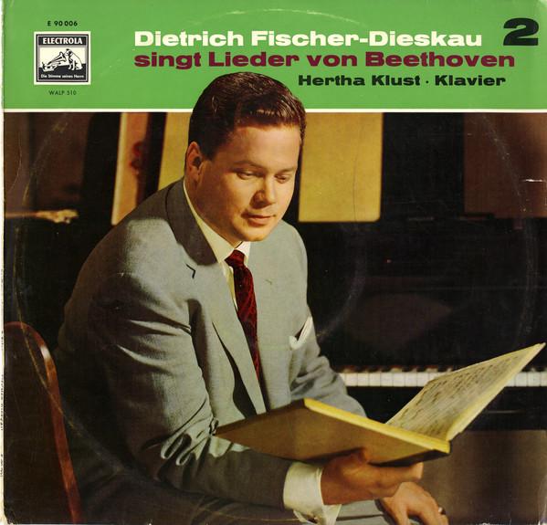 

LP Record DIETRICH FISCHERDIESKAU HERTHA K BeethovenLieder Zweite Folge E90006 Electrola Germany Classical Used