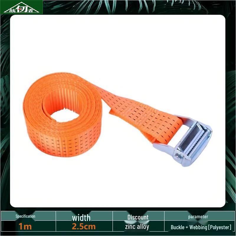 

Zinc Alloy Cam Buckle Lashing Strap 2.5cm W x 1m L
