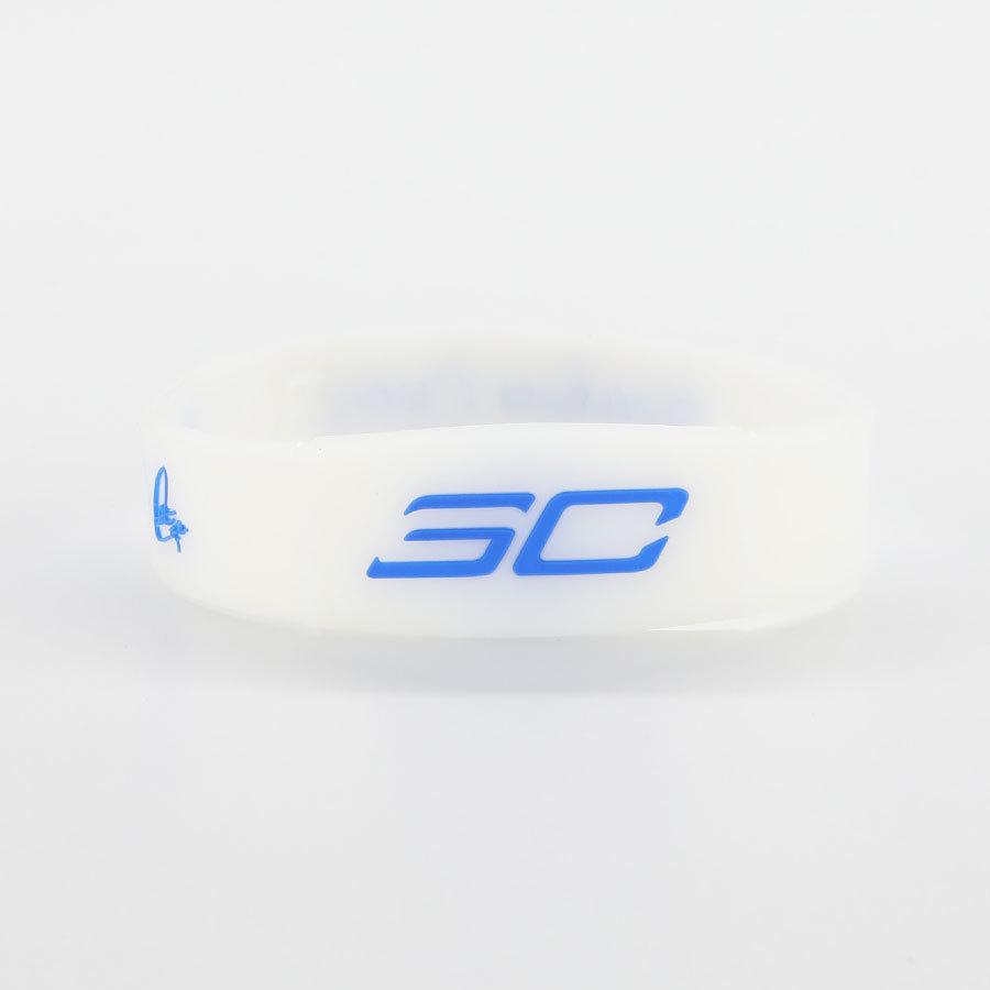 NBA Luminous Silicone Bracelet: Curry, Durant, James, Irving Edition, 20cm Snap Closure.