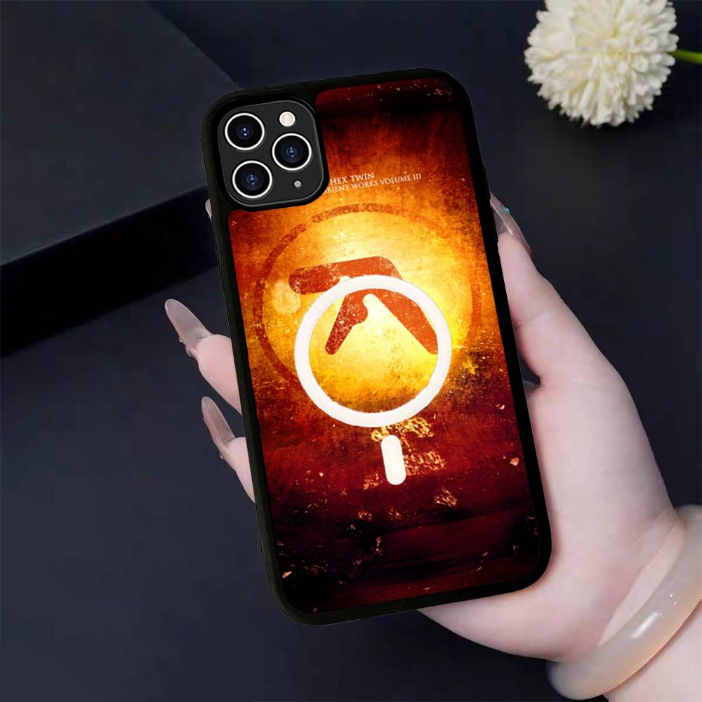 Musiker A-Aphex T-Twin Für Magsafe Hülle Für IPhone 17 16 Pro Max 15 14 Plus 13 12 11 Kabelloses Laden Handyhülle