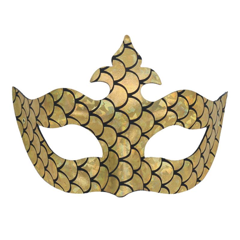 Party Mask Intricate Prom Costume Mask Mermaid Mask Versatile For Performance Cosplay Masquerade Balls