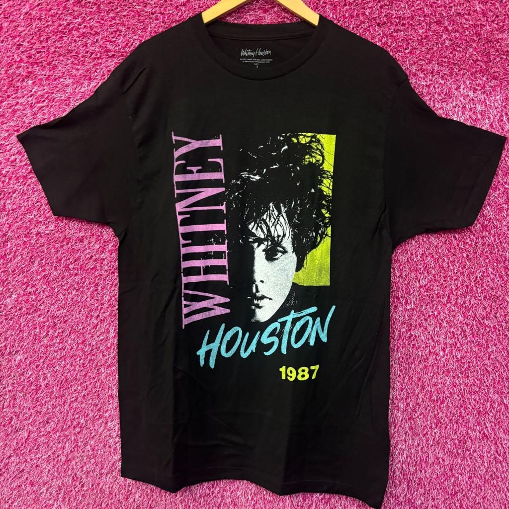 Whitney Houston 1987 Oversized Music Tshirt Size Small