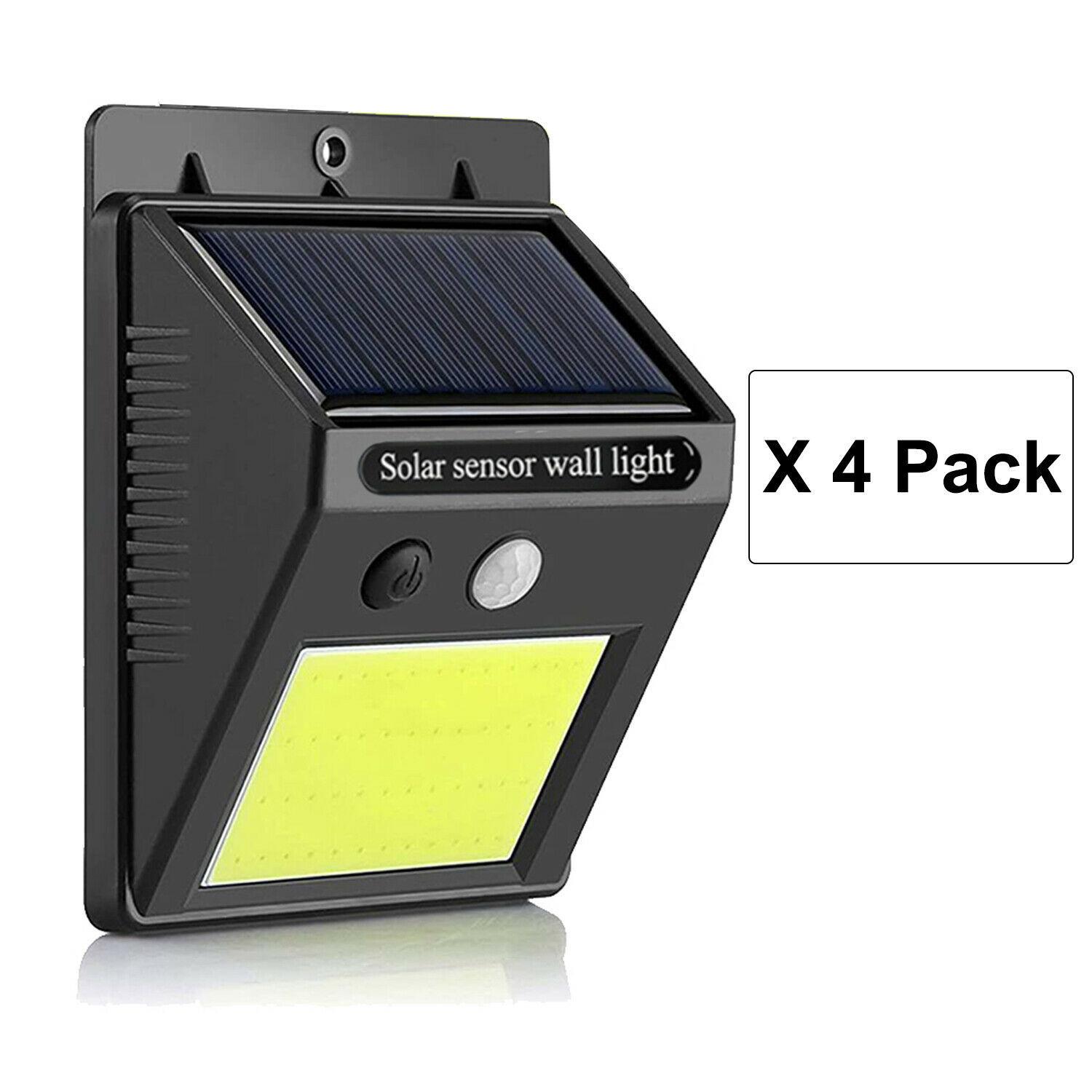 

108COB солнечный уличный фонарь Солнечный IP65 водонепроницаемый дворовый светильник Балконный светильник с датчиком движения Солнечные настенные светильники с тремя режимами освещения 100LED