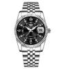 Men's Watch Calendar Fashion Casual Steel Belt Quartz Watch
