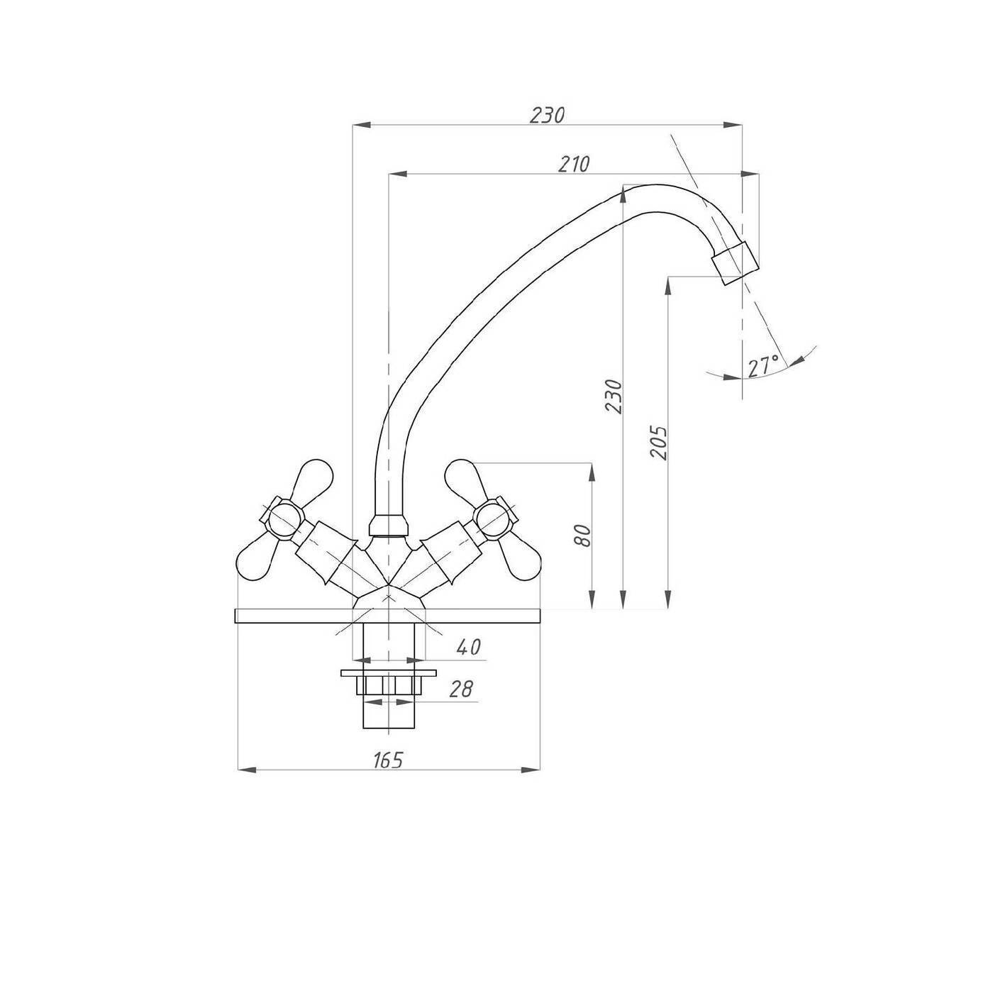 

Kitchen Faucet Fauzt Fzs-223-10