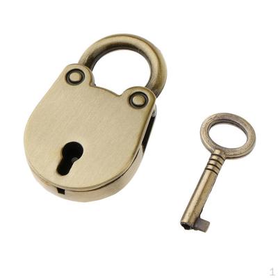 23mm Mini-Vorhängeschloss Schrank Kommode Schublade Reise Koffer Gepäcktasche Handtasche Vorhängeschloss Keep
