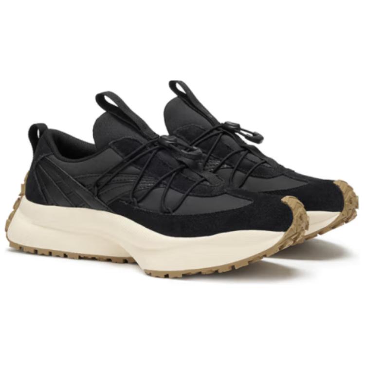 ONITSUKA TIGER SP Series SP-IV Fabric Leather Comfortable Fashion Casual Non-Slip Wear-Resistant Low-Top Dad Shoes Unisex Sneakers Black 1183C277-001