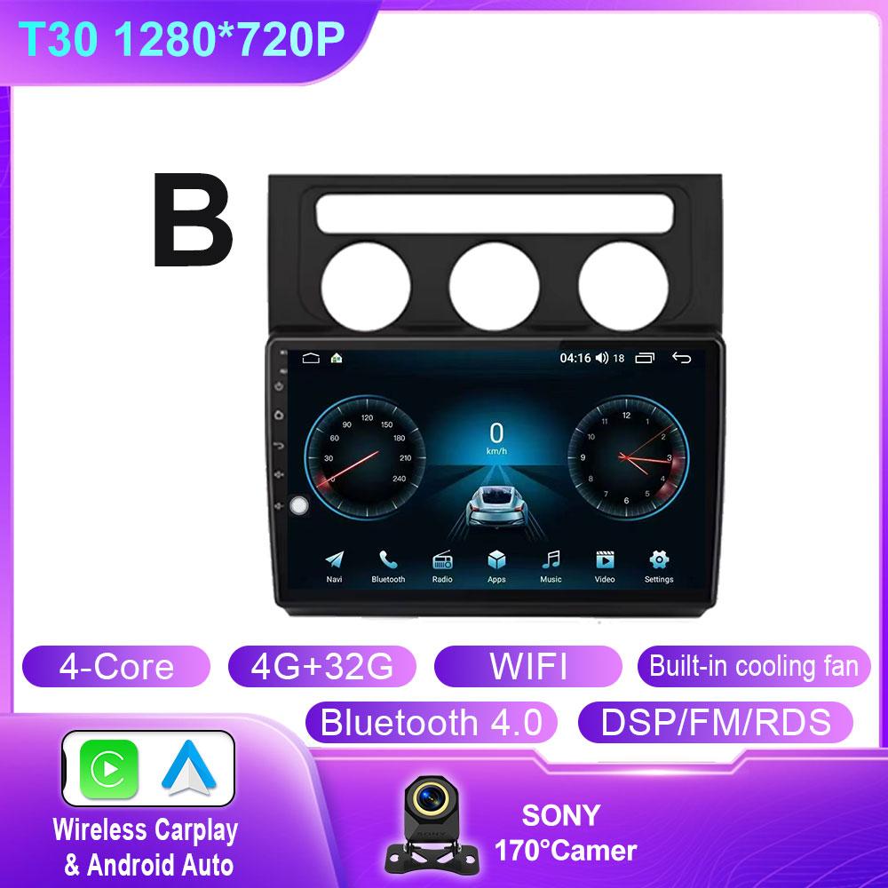 

Car Radio For Volkswagen Touran 1 2003 - 2010 wireless CarPlay Android Auto car intelligent systems WIFI QLED No 2 din 2din DVD