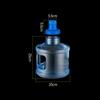 Secchio Brocca Tanica Acqua Minerale con Tappo a Vite da 100 mm Policarbonato Resistente al Calore