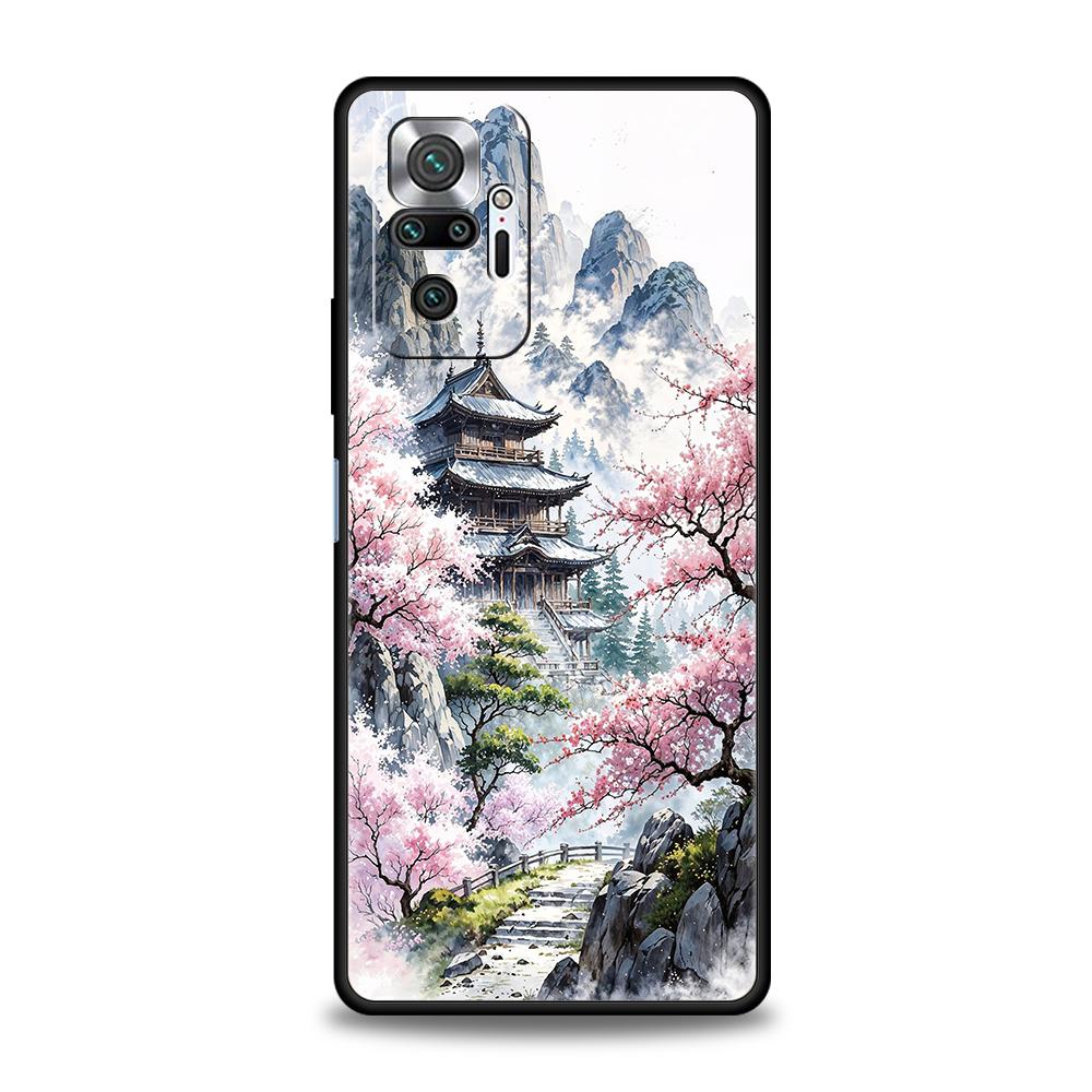 

Япония Токио Осака Канагава Чехол для телефона с наклейкой Для Xiaomi Redmi Note 14 5G 13 12 10 11 Pro Plus 4G 14C 13C 12C 10C 9C Силиконовый чехол Redmi 12