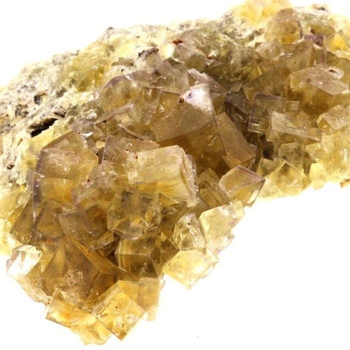 Pierres et Minéraux. Fluorite. 494.5 ct. Valzergues, Aveyron, Occitanie, France..