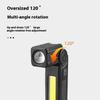 Multifunctional USB Rechargeable Flashlight with Magnet Powerful COB LED Work Light Waterproof Torch