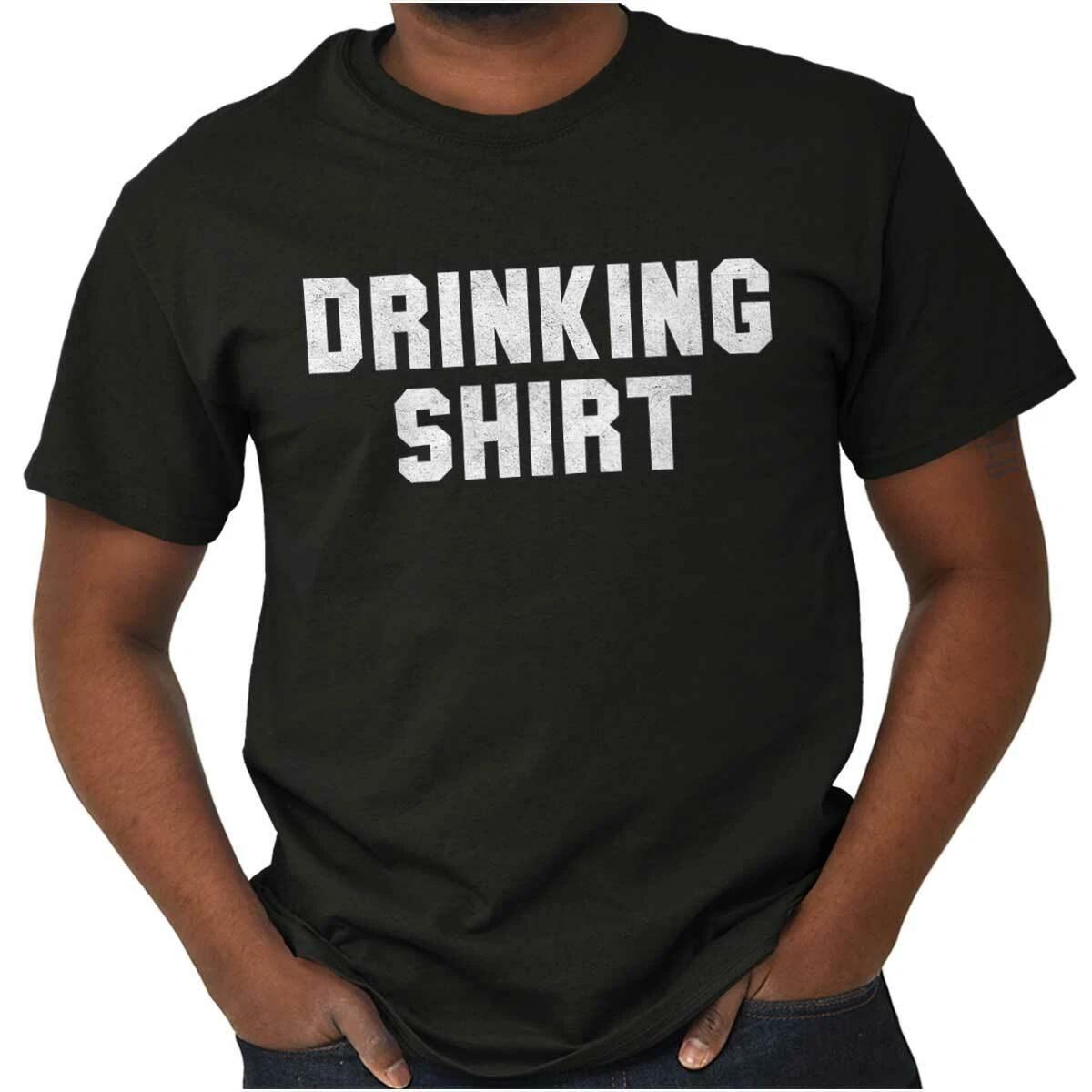 Drinking Shirt Funny Pub Crawl College Drunk Womens or Mens Crewneck T Shirt Tee XXL