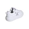 Adidas Park St Comfortable Versatile Non-Slip Shock Absorbing Low-Top Casual Shoes Kids Casual Shoes White ID7918