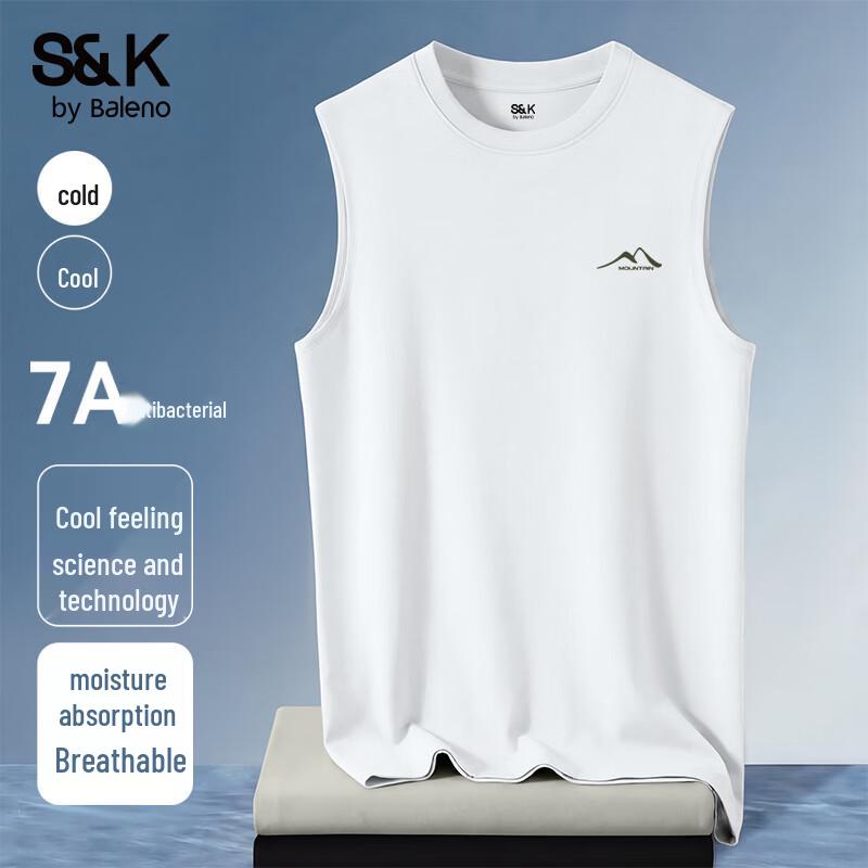 Baleno Men's Cool-Feel Sleeveless Tank Top