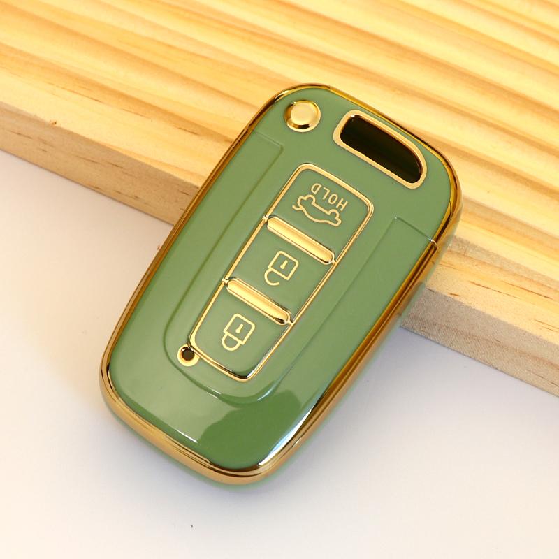 3/4 Buttons Car Key Case Cover For Kia Hyundai EQUUS Optima K5 Forte Opirus Rohens Ix35 SOUL SORENTO MOHAVE Borrego Shell Fob