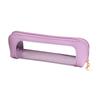 Three-dimensional Casual Transparent PU Pencil Case Casual Window Leather Pencil Case Transparent Stationery Bag