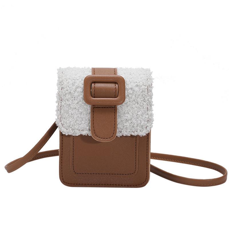 Fashionable Minimalist Women's Bag 2023 Spring New Cute Portable Phone Bag Chic Shoulder Crossbody Bag
